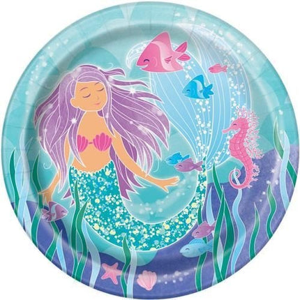 Platos Sirena 23cm 8pcs