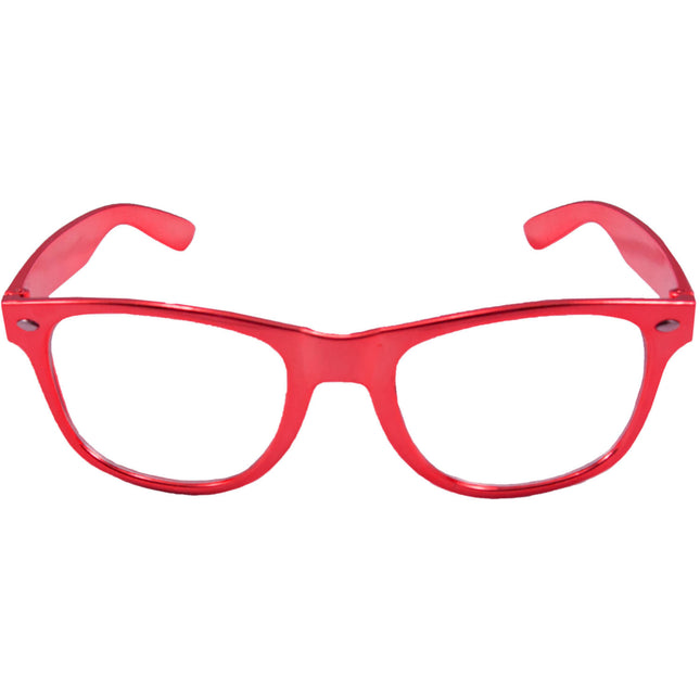 Gafas Rojo Metalizado
