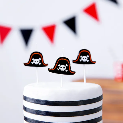Velas Pirata 2cm 5uds