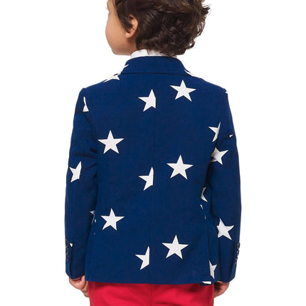 Traje USA Stars Stripes Niño <tc>OppoSuits</tc>