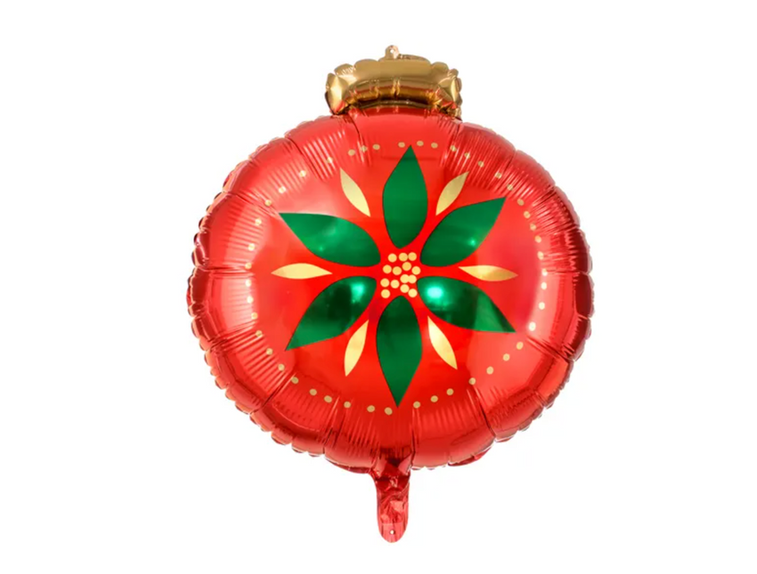Globo de Helio Bola de Navidad Vacía 45cm