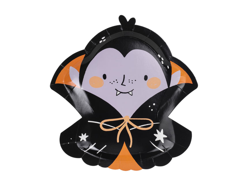 Halloween Platos Drácula 23cm 6pcs