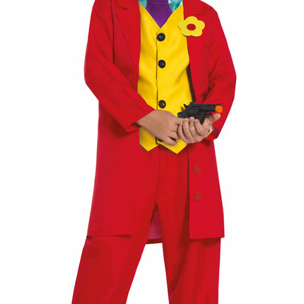 Disfraz de Joker Rojo Niño