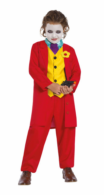 Disfraz de Joker Rojo Niño