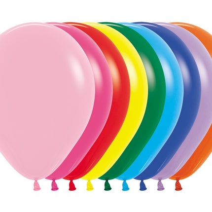 Globos Fashion Mix 25cm 100pcs
