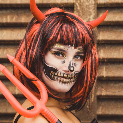Halloween Tridente Rojo 1,13 m