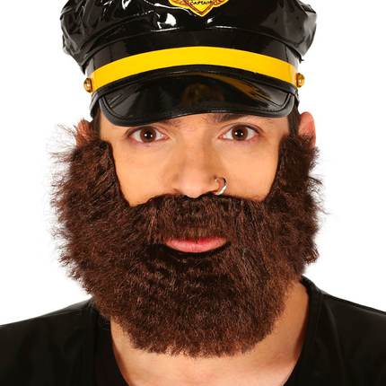 Barba castaña