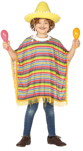 Poncho Mexicano Niño 7/9 años