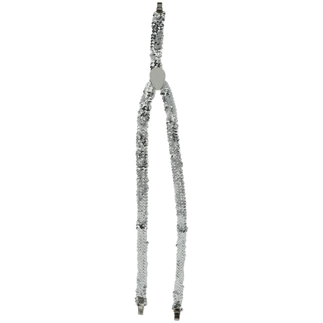 Tirantes Plata Lentejuelas
