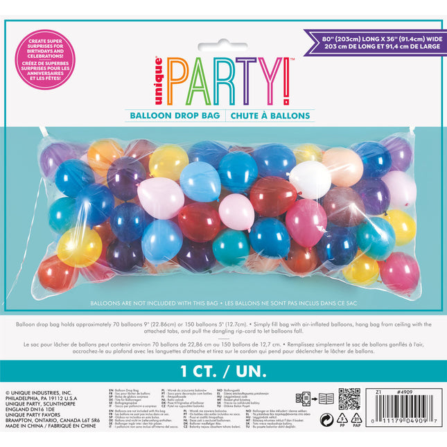 Red Atrapa Globos Para 70 Globos 2,3m