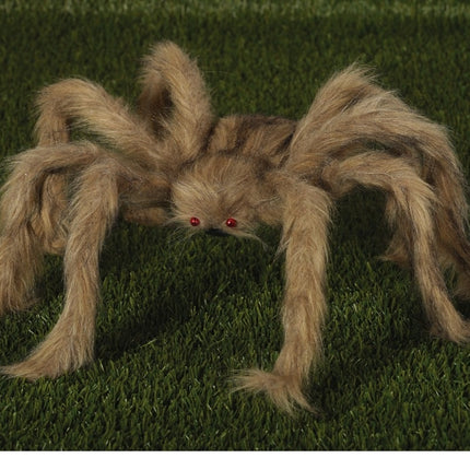 Araña de Halloween Gris 70cm
