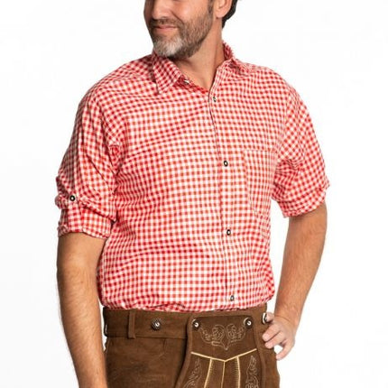 Blusa Oktoberfest Hombre Rojo
