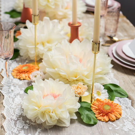 Pompones Flores 5pcs