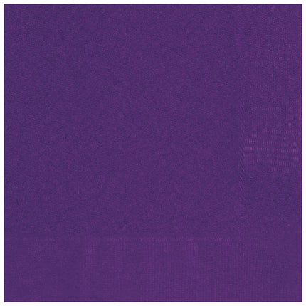Servilletas Morado Oscuro 24cm 20ud