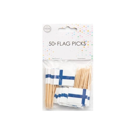 Palillos de cóctel Finlandia 8cm 50uds.