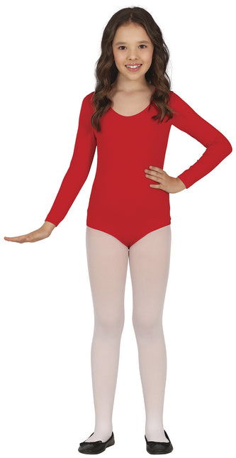 Leotardo de niña Rojo