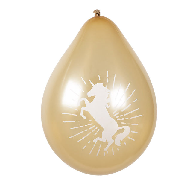 Globos Unicornio 25cm 6pcs