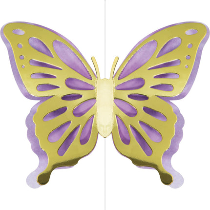 Mariposa Colgante Decoración 18cm 3pcs