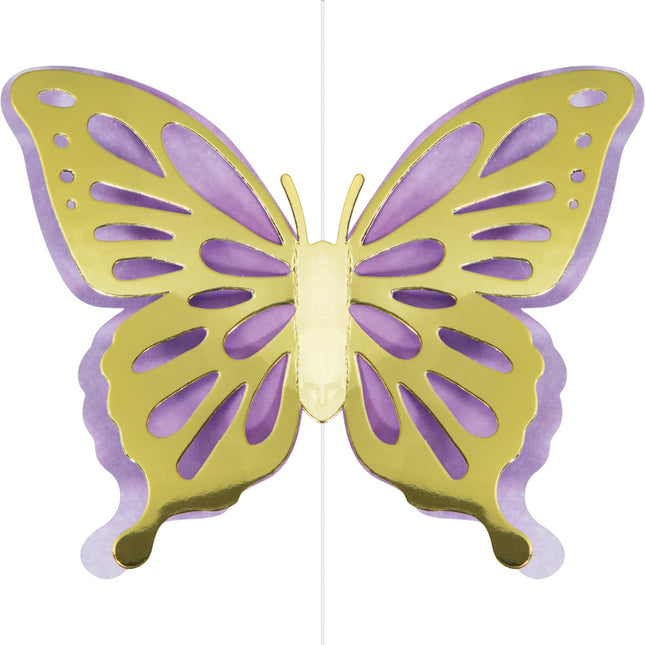Mariposa Colgante Decoración 18cm 3pcs