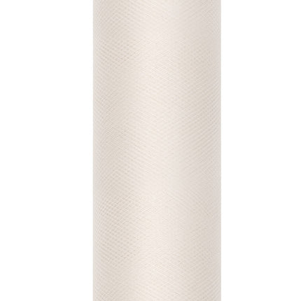 Rollo de Tul Crema Vainilla 30cm 9m