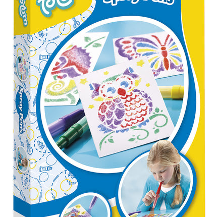 Juego de bolígrafos en spray