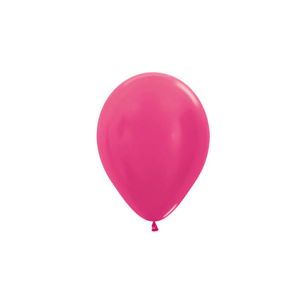 Globos Metálicos Fucsia 12cm 50pcs