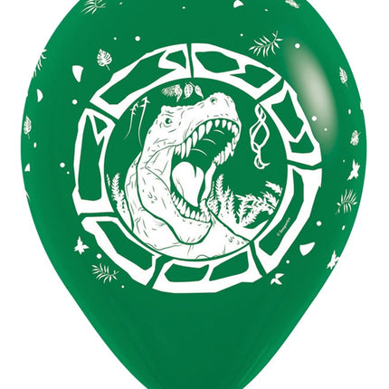 Globos Dinosaurio T Rex Mix 30cm 25pcs