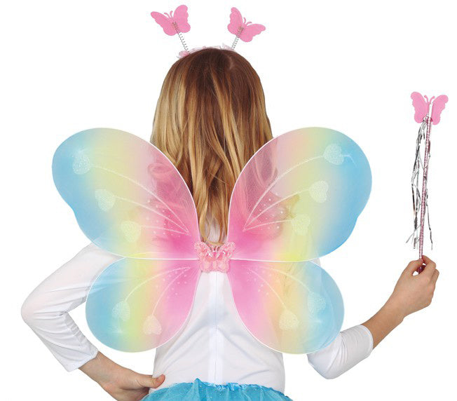 Set Mariposa Coloreada 3 piezas