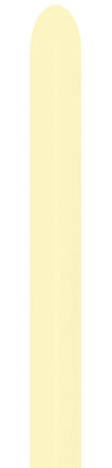 Globos de modelismo Nozzle Up Amarillo Pastel Mate 152cm 50uds.