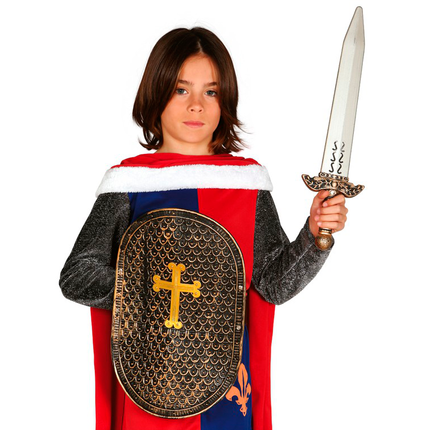 Escudo Y Espada Niño 48cm