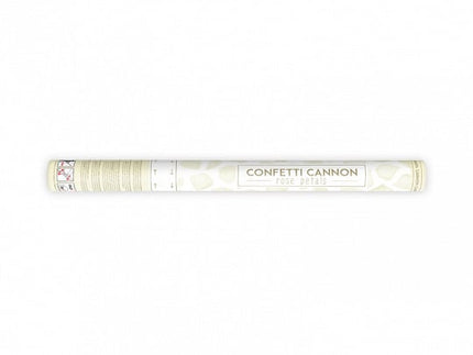 Pistola de confeti Pétalos de rosa vainilla 60cm