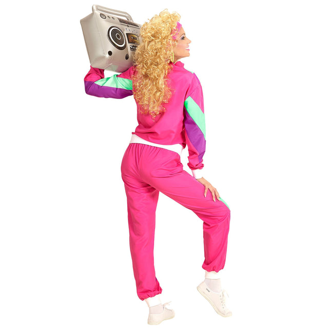 Chándal Neón 80S Rosa Defectuoso