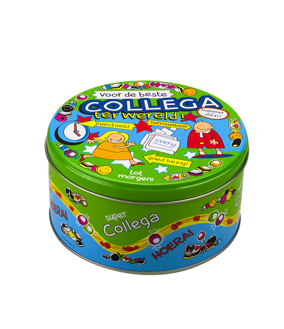 Tarro de caramelos Colega 14cm