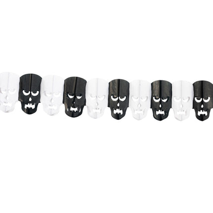 Calavera de guirnalda 4m