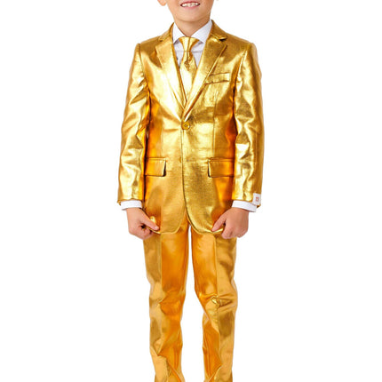 Traje Dorado Niño <tc>OppoSuits</tc>