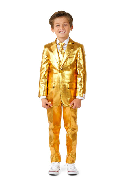Traje Dorado Niño <tc>OppoSuits</tc>