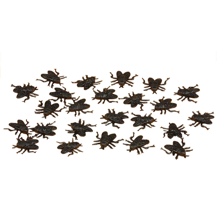Moscas falsas 2cm 24uds