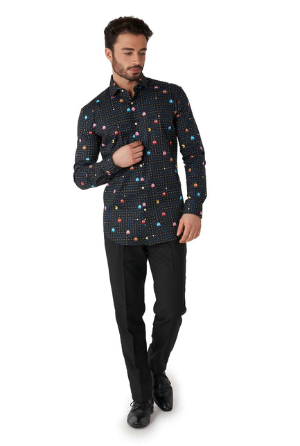 Camisa PAC-MAN Hombre <tc>OppoSuits</tc>
