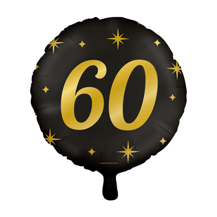 Globo de Helio 60 Años Vacío 30cm