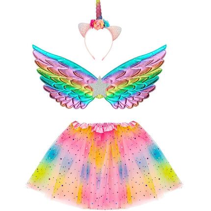 Set de accesorios Unicornio 3 piezas