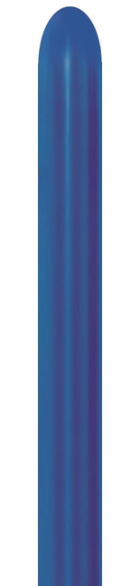 Globos de modelismo Azul metalizado 5cm 152cm 50pcs
