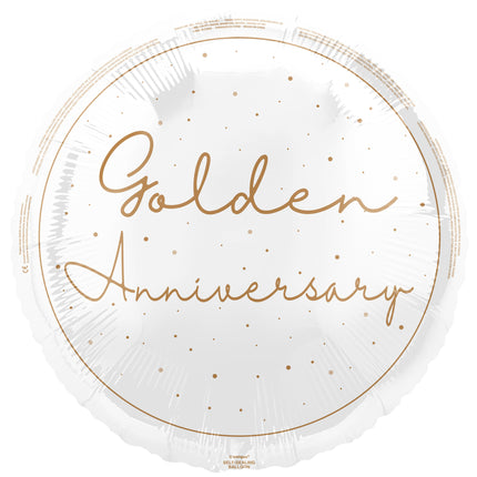 50 Años de Casado Globo de Helio Vacío 45cm