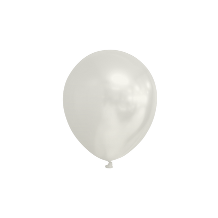 Globos Blancos Metálicos 13cm 100pcs