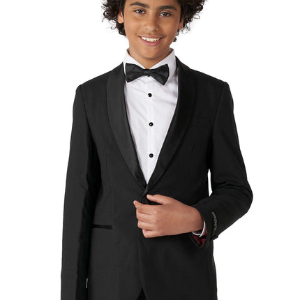 Chico esmoquin negro adolescente <tc>OppoSuits</tc>