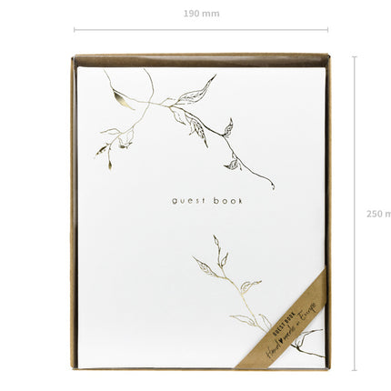 Libro de Visitas Blanco 24.5cm