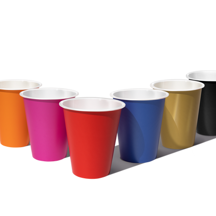 Vasos de naranja 20 unid.