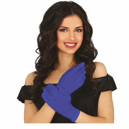 Guantes azules 20cm