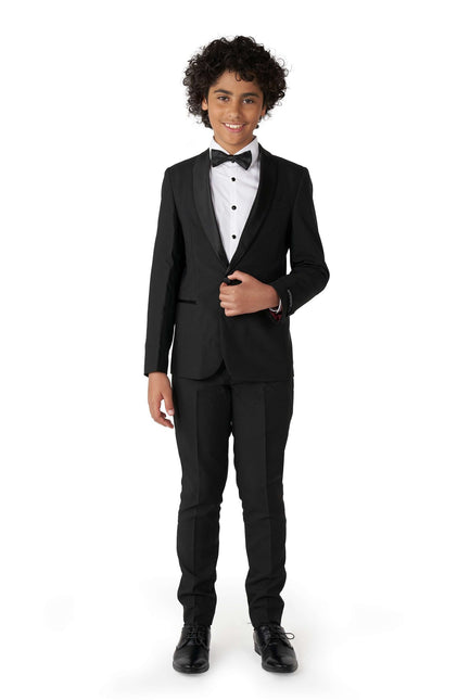 Chico esmoquin negro adolescente <tc>OppoSuits</tc>