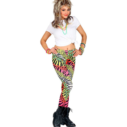Legging Neón 80S Color Mujer