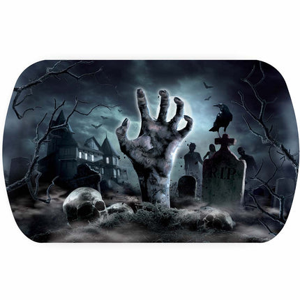 Bandeja Cementerio Halloween 29cm